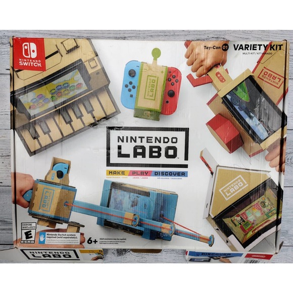 Nintendo Switch Nintendo Labo Toy-Con DIY Cardboard! As Is. Great Condition! - Picture 1 of 11